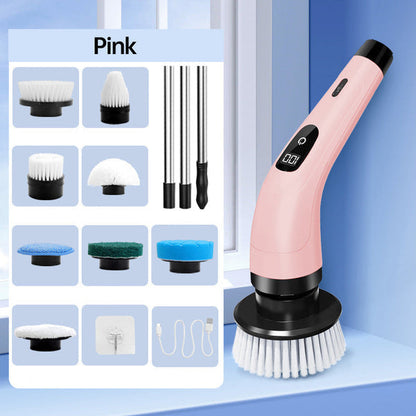 ⚡️8-in-1 Electric Cleaning Brush — 8 Heads, 2 Speeds, Rechargeable