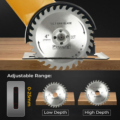Angle Grinder Cutting Stand — Adjustable Depth & Angle Protective Base