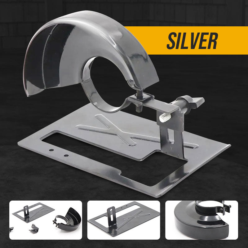 Angle Grinder Cutting Stand — Adjustable Depth & Angle Protective Base