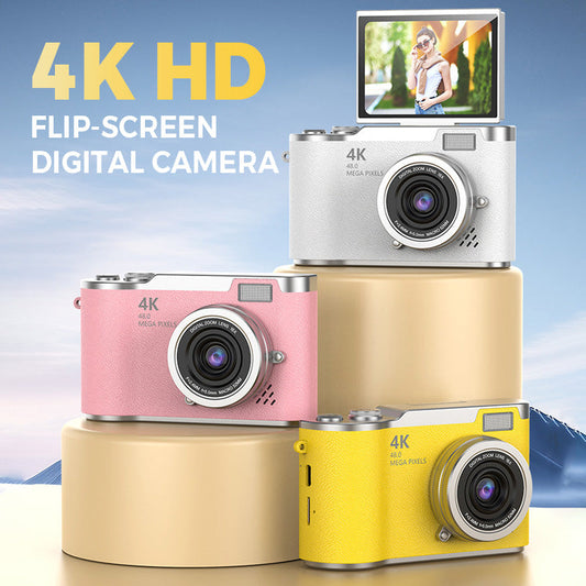 📸 Flip-Screen Digital Camera – Compact 1080P Camera for Selfies, Travel & Vlogging