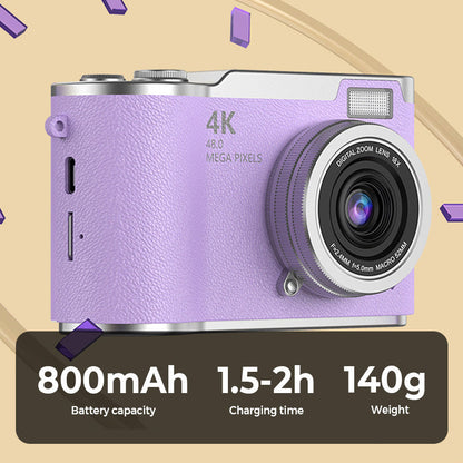 📸 Flip-Screen Digital Camera – Compact 1080P Camera for Selfies, Travel & Vlogging