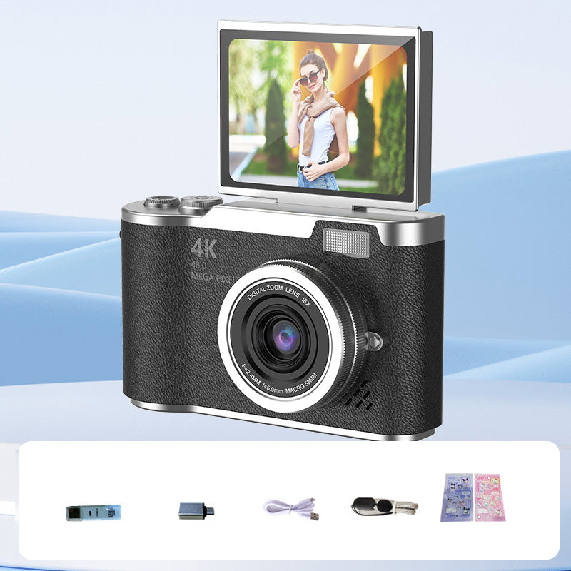 📸 Flip-Screen Digital Camera – Compact 1080P Camera for Selfies, Travel & Vlogging