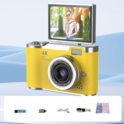 📸 Flip-Screen Digital Camera – Compact 1080P Camera for Selfies, Travel & Vlogging