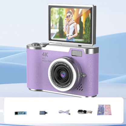 📸 Flip-Screen Digital Camera – Compact 1080P Camera for Selfies, Travel & Vlogging
