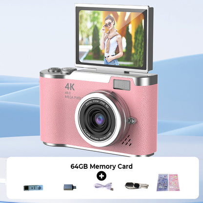 📸 Flip-Screen Digital Camera – Compact 1080P Camera for Selfies, Travel & Vlogging
