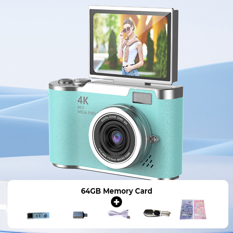 📸 Flip-Screen Digital Camera – Compact 1080P Camera for Selfies, Travel & Vlogging