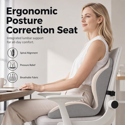 🪑 Memory Foam Seat & Back Cushion – Made for Long Hours of Sitting ✨