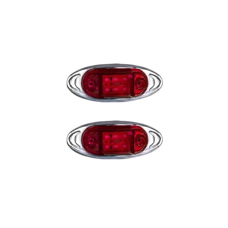 🚗2PCS LED Side Marker Lights – Make Your Truck or Trailer Easier to Spot