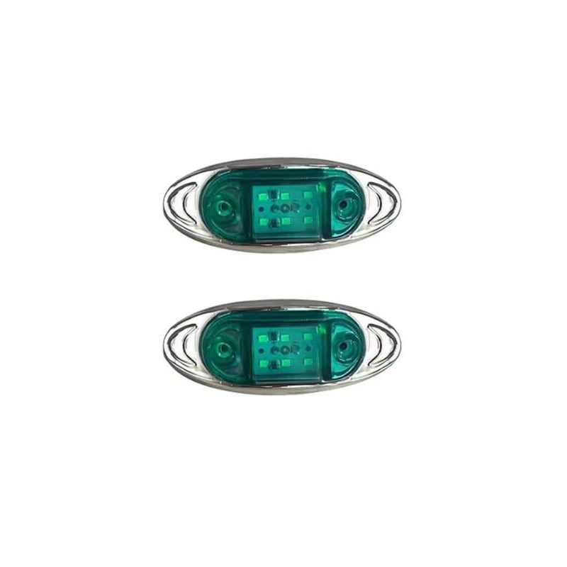 🚗2PCS LED Side Marker Lights – Make Your Truck or Trailer Easier to Spot