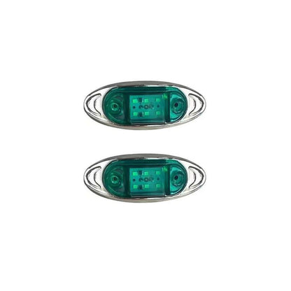 🚗2PCS LED Side Marker Lights – Make Your Truck or Trailer Easier to Spot