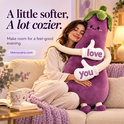 Plush Cuddle Pillow – Long-Arm Hug Buddy